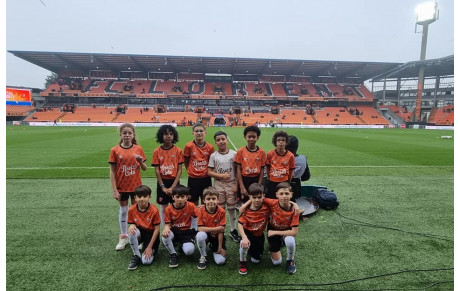 Les p'tits bleus au FC Lorient